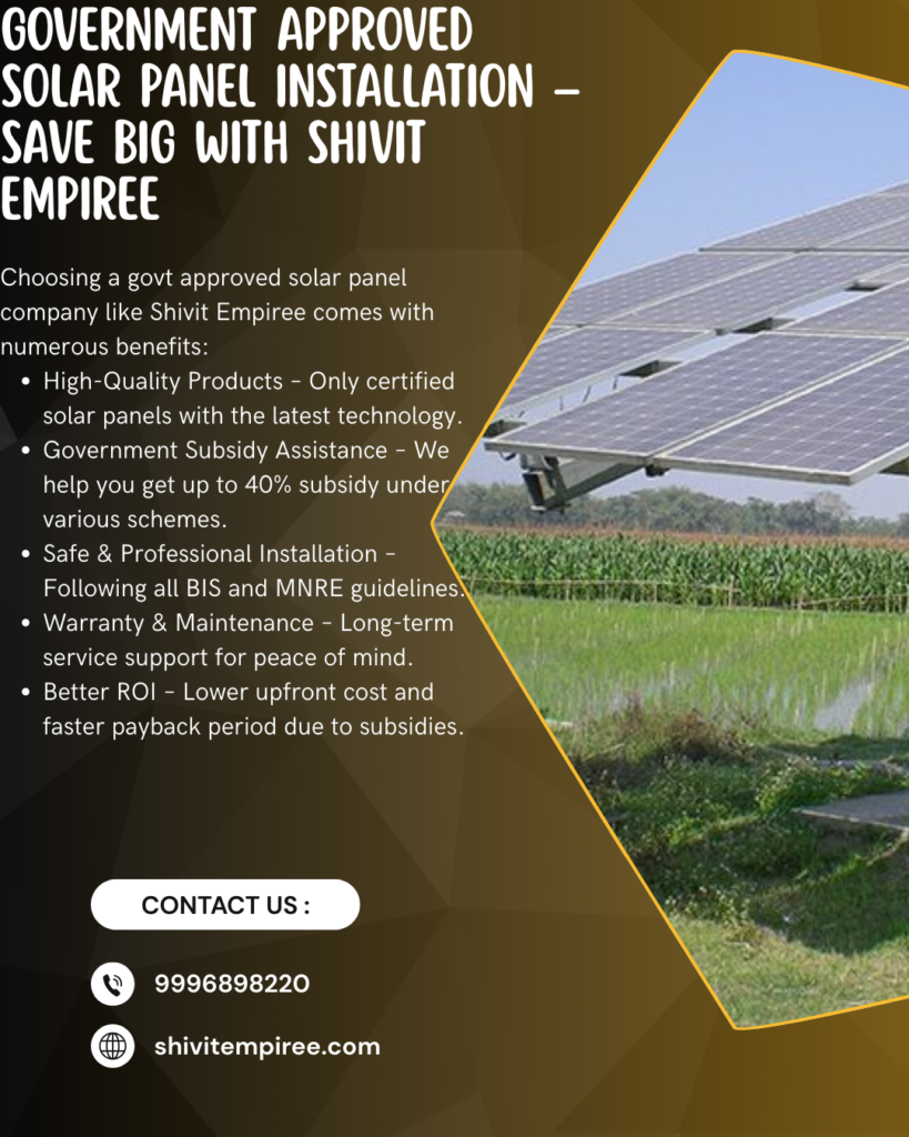 solar panel with shivit empiree